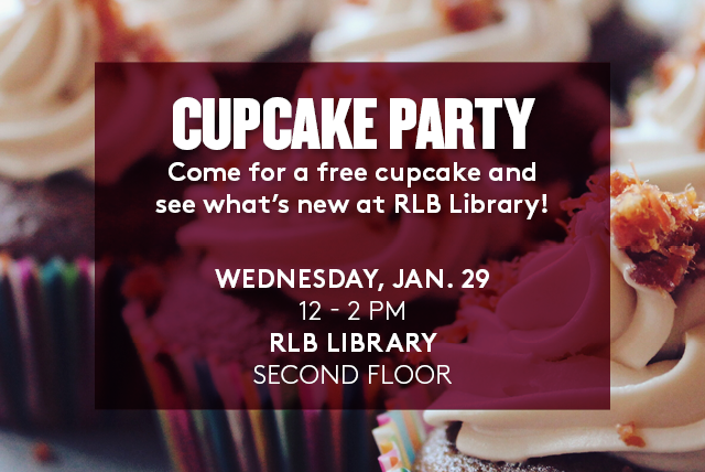 Cupcake Party at RLB Library!